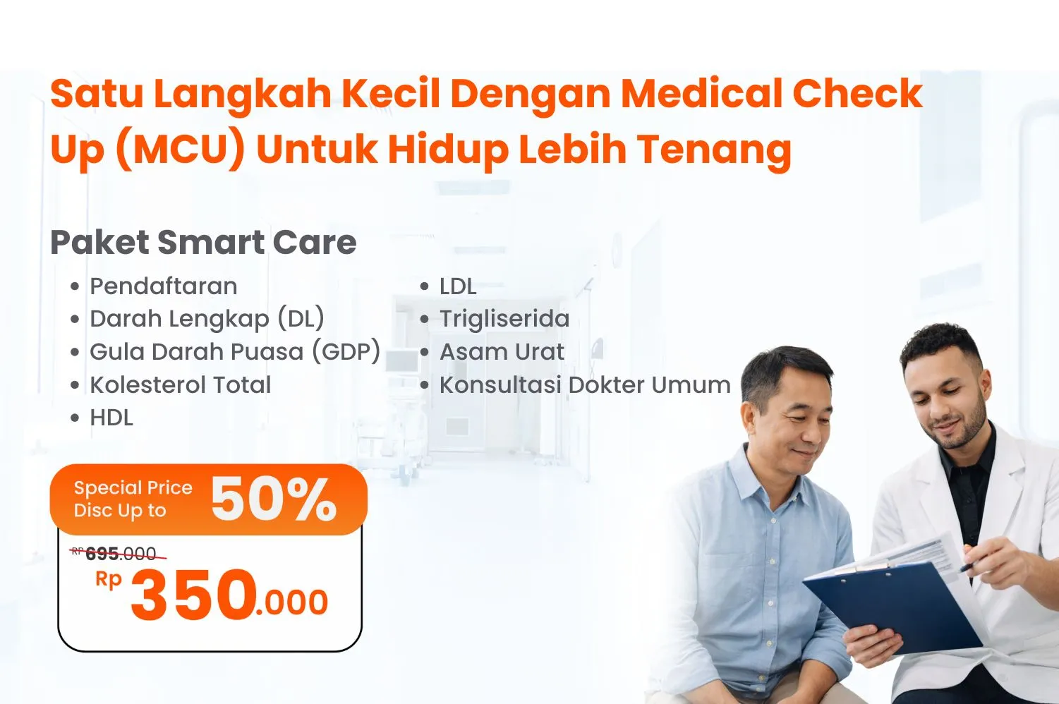 Gambar Satu Langkah Kecil Dengan Medical Check Up (MCU) Untuk Hidup Lebih Tenang
